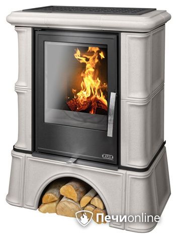 Печь-камин ABX Bavaria K, кафельный цоколь, ахорн в Костроме